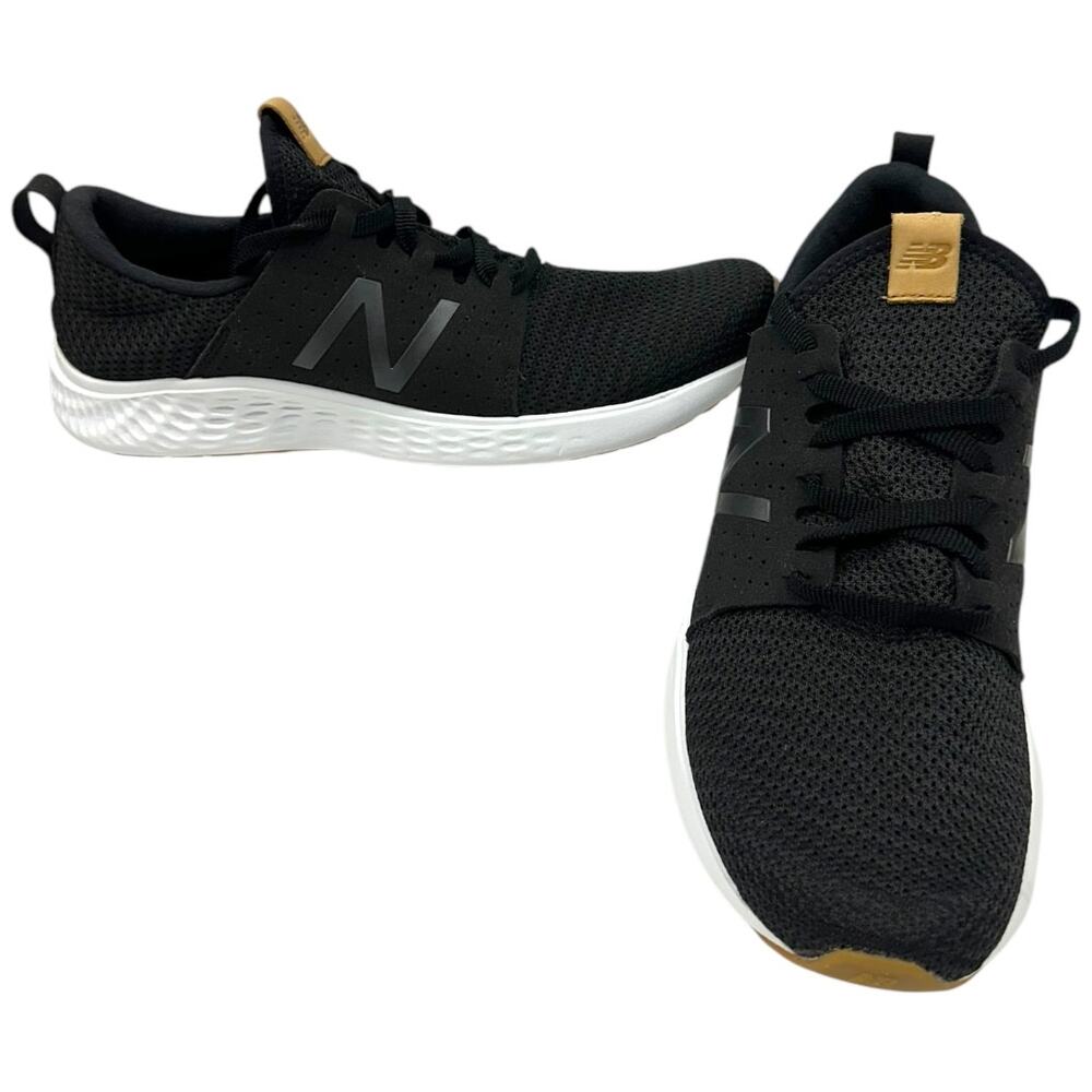 New Balance Women's Fresh Foam Sport V1 Sneakers Size 12 Black White